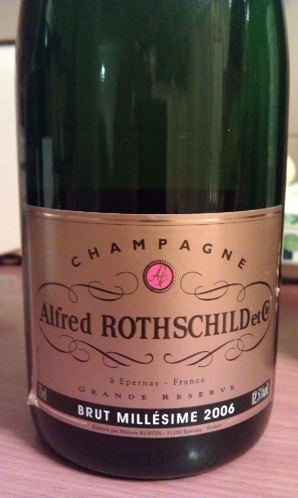 Alfred Rothschild et Cie Grande Réserve Champagne Alfred Rothschild & Cie - Brut - 75 cl au meilleur prix